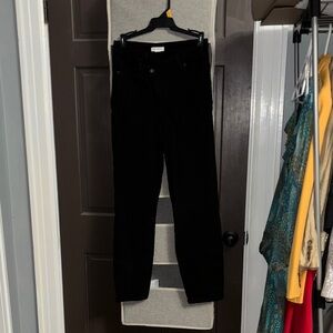 Good American Black Baggy Jeans